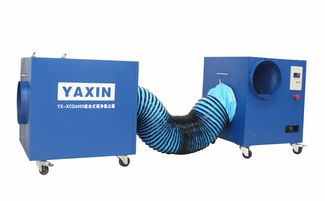 亚欣中央空调风管清洗机器人系列产品发展历程