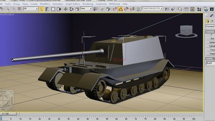 费迪南 坦克|三维|机械/交通|派普制作 